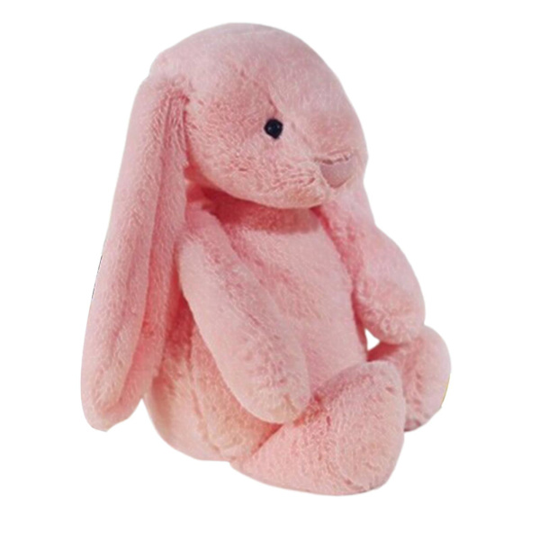Ihana Bunny Samettijäniksen Pehmolelu Pehmeä Mukava Ihoystävällinen Pehmolelu Lapsille Jouluksi Lastenpäiväksi Banmo Pink