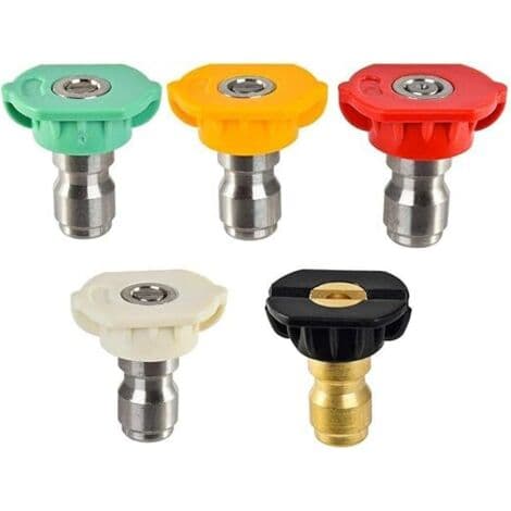 Högtryckstvättmunstycke, 1/4 tums snabbkoppling, 1,2 mm öppning