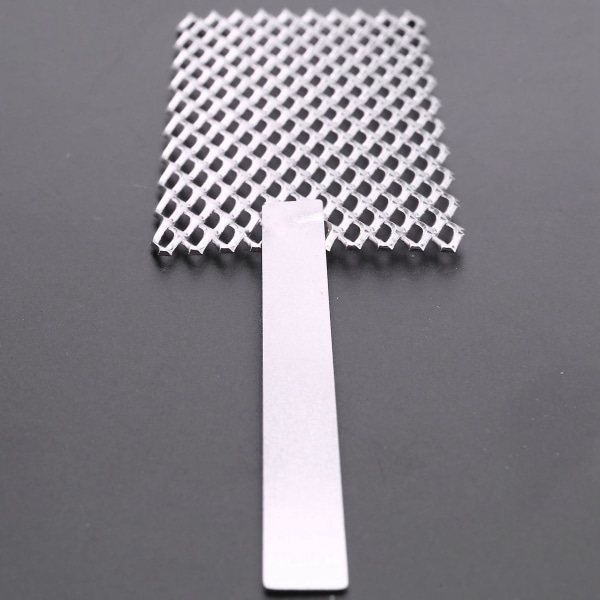 20 X 5 cm Mesh Platinized Titanium Anod Rhodium Smycken Plater Plater Tool Mesh med handtag Jewell