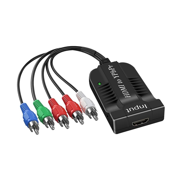 Ypbpr Converter 1080p Component Video Ypbpr Male Rgb Converter Adapter med R/l lydutgang