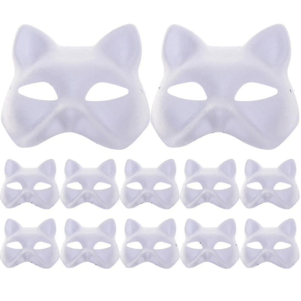 12 stk Cat Mask Mask Prop Sta Performance Blank Mask