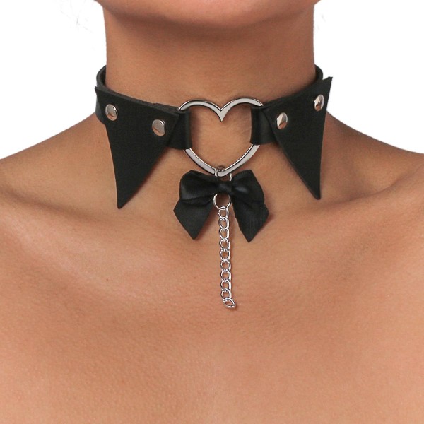 Harajuku Punk Gothic Choker Halsband Goth Collar Halsband Cosplay Smycken