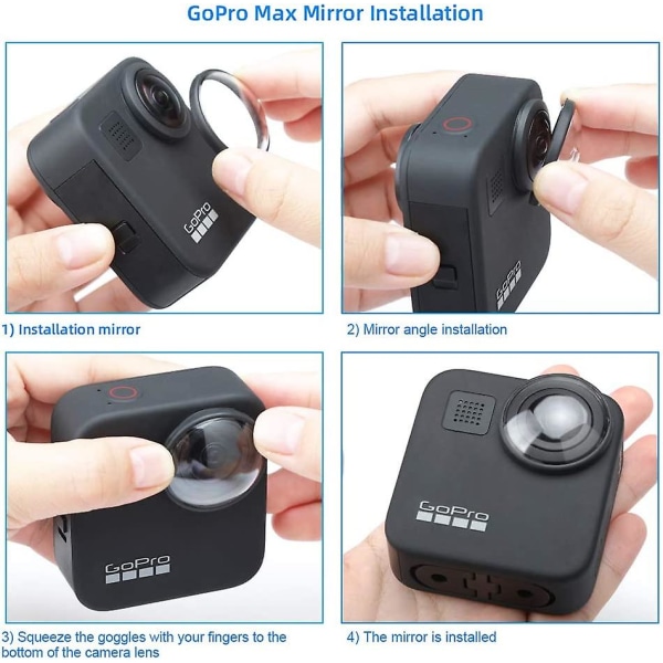 4-pack Kompatibla Skyddande Linser för GoPro Max