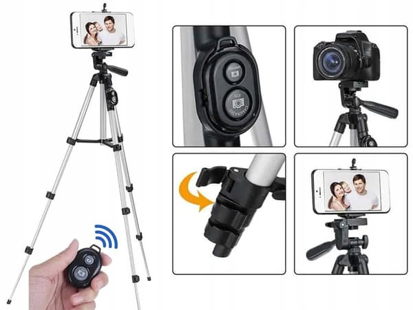 Camera Tripod / Tripod for Mobile & Camera - 32-100 cm - Tripod 370
