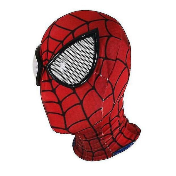 Halloween Spider-man-huvudbonad Cosplaymask för barn/vuxna Amazing Black Spider Man Adults