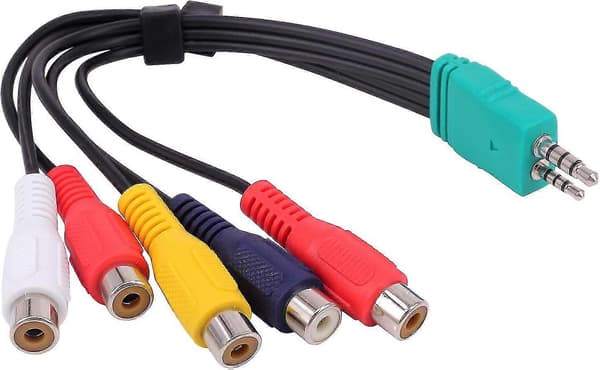 Erstatning for Samsung TV komponentadapter 0.3m kabel