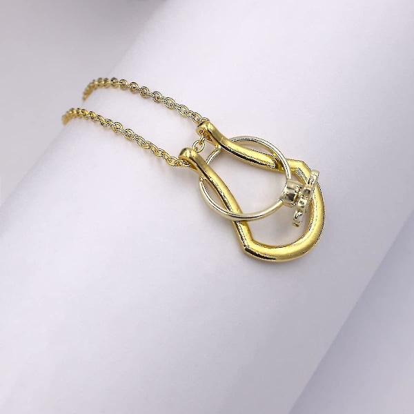 Ringhållare Halsband för Kvinnor Flickor Ringhållare Halsband för Fru Flickvän Mamma Ringhållare Hänge Smycken Presenter