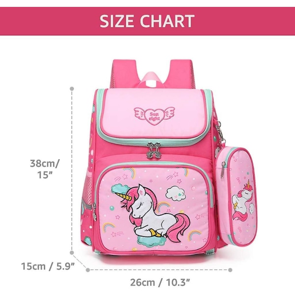 Kinderruckscke Grundschule Schultasche Mit Federmppchen, 2020 Personalisierter Schulrucksack Fr Mdchen Jungen Cartoon Schulranzen Fr Grundschler 1-3 K