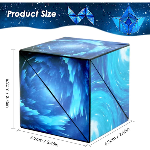 Magic Cube, Magic Puzzle Cube, Muuntuvat Kuutiot, Magic Star Cube, 3D-palapeli Magic Cubes, Speed Cube, Infinity Cube, Palapeli Magic Cube, Lapsille ja Aikuisille