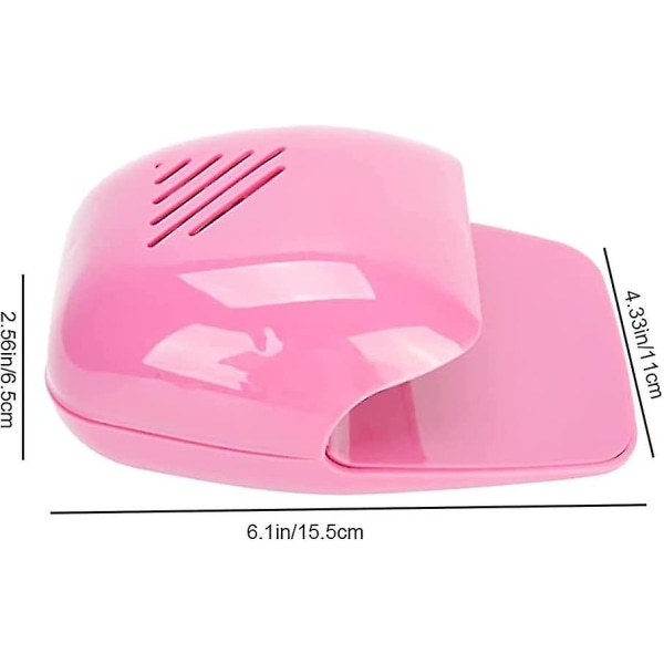 Elektrisk nageltork med luft, liten storlek, bärbar, snabb torkning, lufttork för nagellack (c-1)