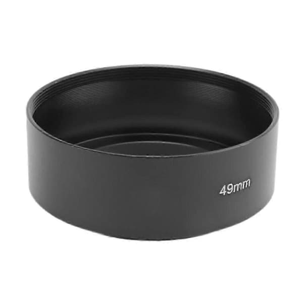 55mm standard modlysblænde i metal til 49mm