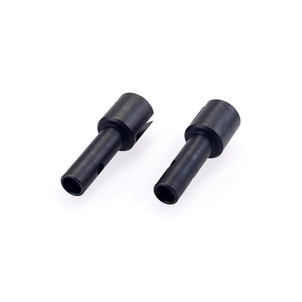 2 st metall bakre hjulaxelkoppar 8537 för -07 DBX07 EX-07 EX07 1/7 RC bil uppgraderingsdelar reservdelar tillbehör black