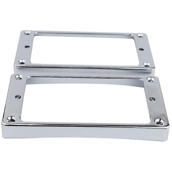 Pickup Monteringsring Sæt - til Les Paul Guitarer (2 stk., Forkromet)
