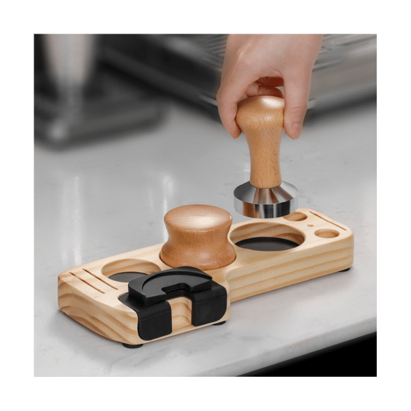 Kaffe Tamper Holder Station, Bærbar Kaffefilterholder, Espresso, A