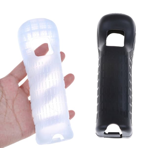 Skyddande silikonskal för Nintendo Wii Remote - Vit