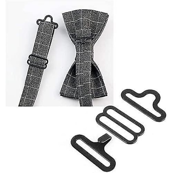 50 set fluga Hardware Set Justerbara remmar Slips Krok fluga