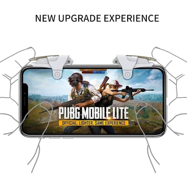 PUBG Telefon Mobil Spelkontroll Trigger, L1R1 Telefon Trigger för