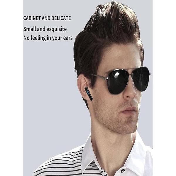 Hörlurar True Wireless Bluetooth T15-1 (In-Ear - Mikrofon - Svart)
