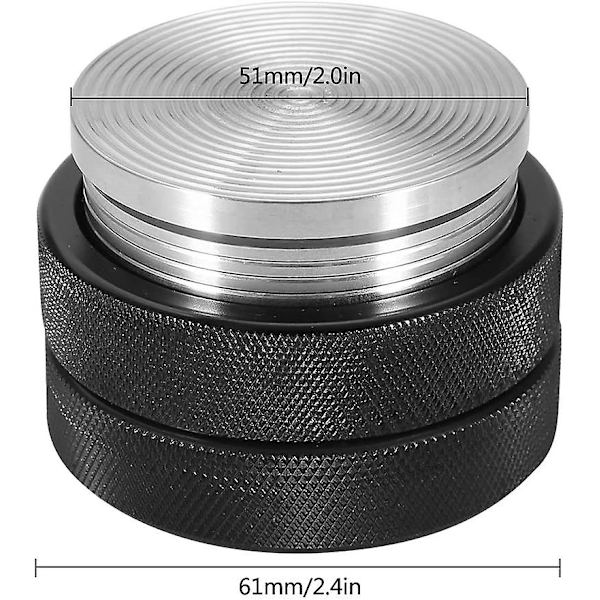 2024 51mm Kaffe Tamper Rustfrit Stål Rustfri Espresso Tamper Kaffebønne Presseværktøj