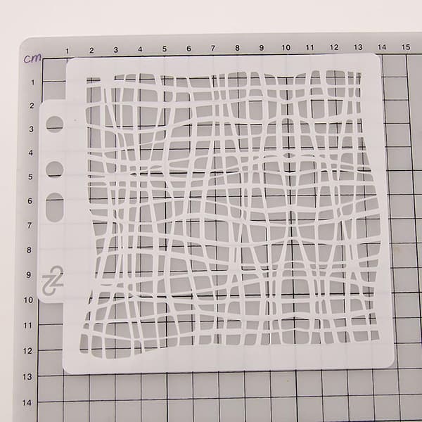 Net Design Stencil Skabelon Maleri Scrapbooking Prægning Stempling Album Kort