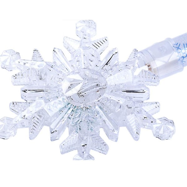 Snowflake Luminous Magical Wand Princess Cosplay Fairy Stick Glödande Magical Wand