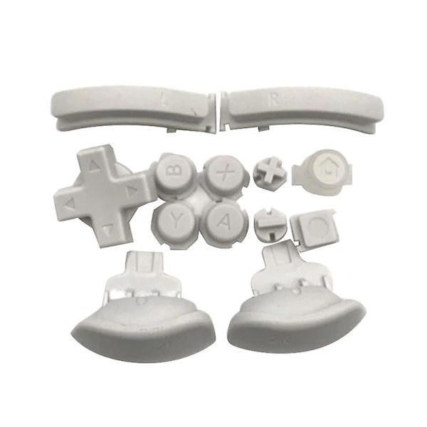 D-pad, L, R, ZL, ZR-knappar för Switch Lite - Fullt set med knappar för reparation av Switch