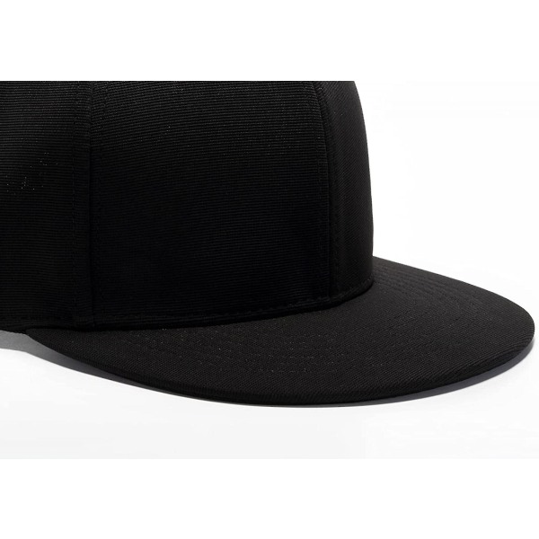 Wekity Classic Snapback-hatt Hip Hop Flat Bill Visir Cap - Unisex justerbara baseballhattar för vuxna, lila