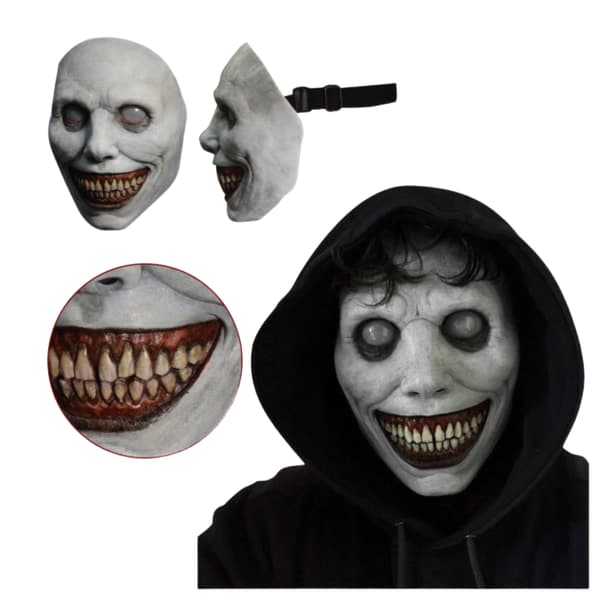 Leende demon skräckmask