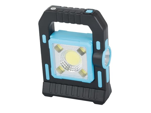 Tourist LED Lantern Solar Lamp Camping Rechargeable Battery Camping Lamp Blå blue