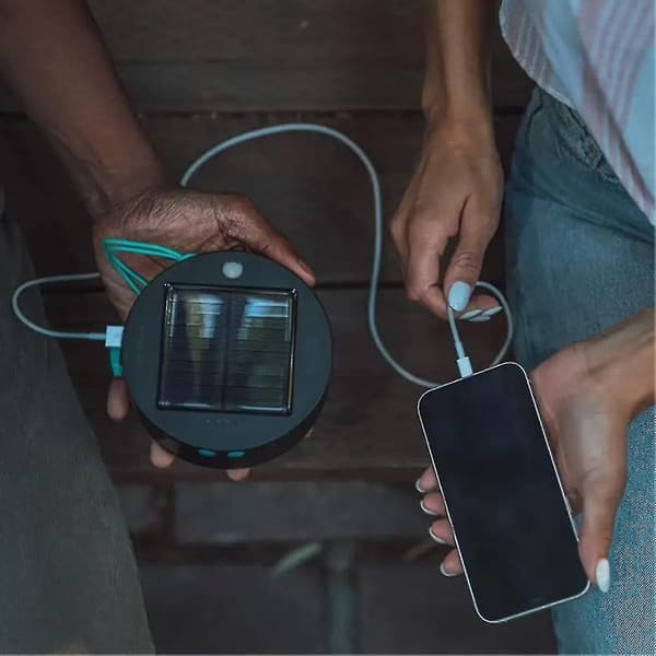 Udendørs Camping Lys Solar String Lights Led Camping Lampe Telefon Oplader Udendørs Gadgets Camping Eq