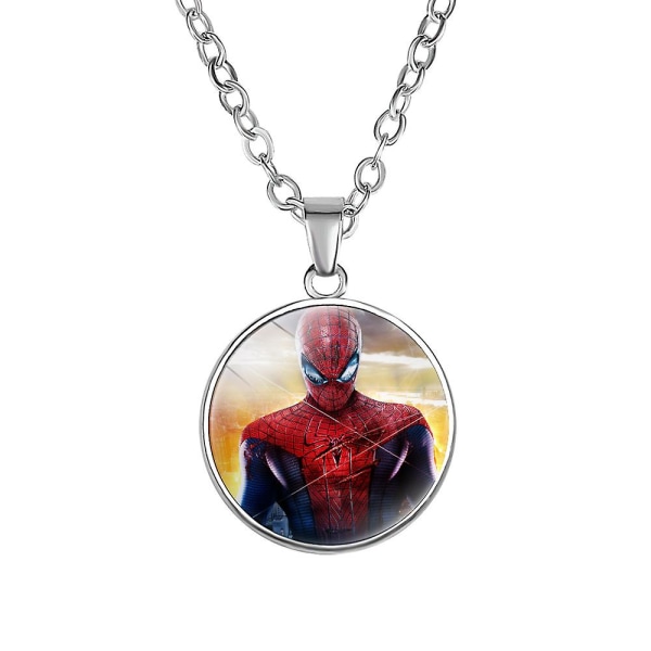 Barngåva Spiderman Time Gem Enkelt hänge halsband/16 stilar tillgängliga A