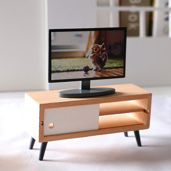 Dolls House Tv / Tv Stand 1:12 1:6 Stue TV