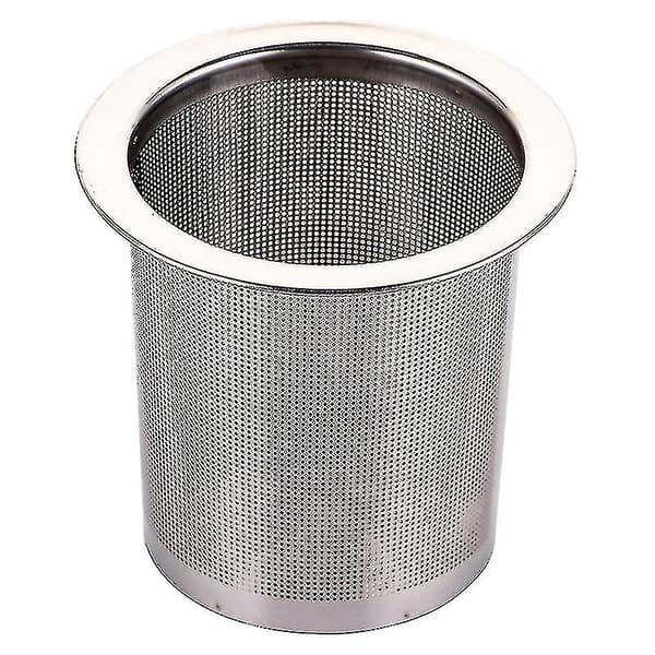 Tefilter i rostfritt stål Tekanna Läcksäker Nät Kaffekopp Läcksäker Filter Frukt