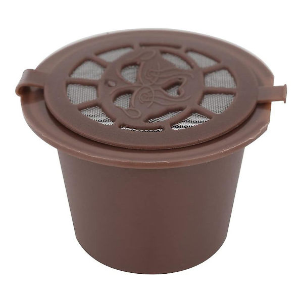 4 st återfyllningsbara kapslar för Line kaffemaskin, återanvändbara kapselkoppar, återfyllningsbara kaffefil Black  Coffee