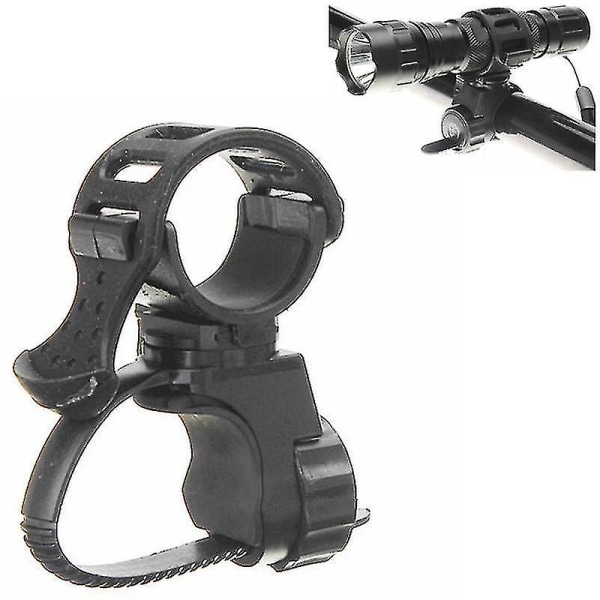 Lommelygtetilbehør 360 graders lommelygte Lommelygteholder Clamp Clip