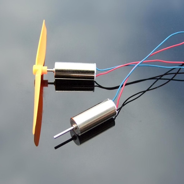 3x2 stk. DC 3.7V 45000rpm Mini Coreless Motor Helikopter Quadcopter RC Drone