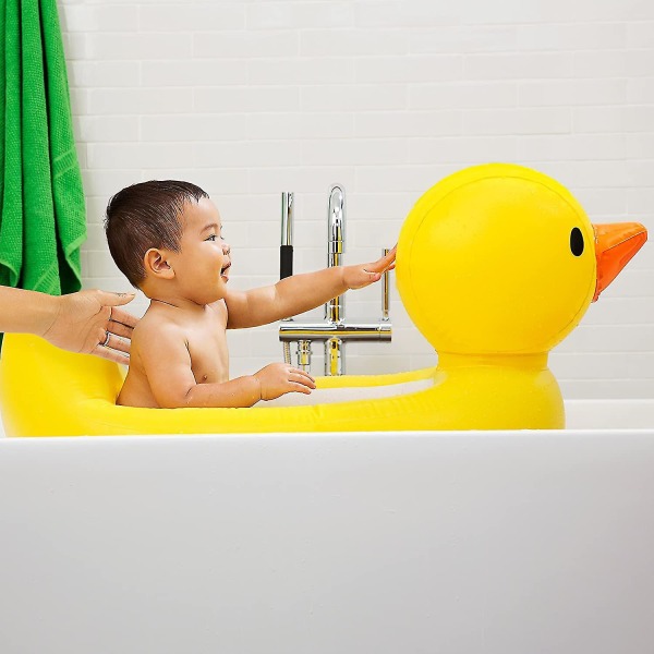 Ilmatäytteinen baby kylpyamme lämpövaroittimella 90*50*25cm