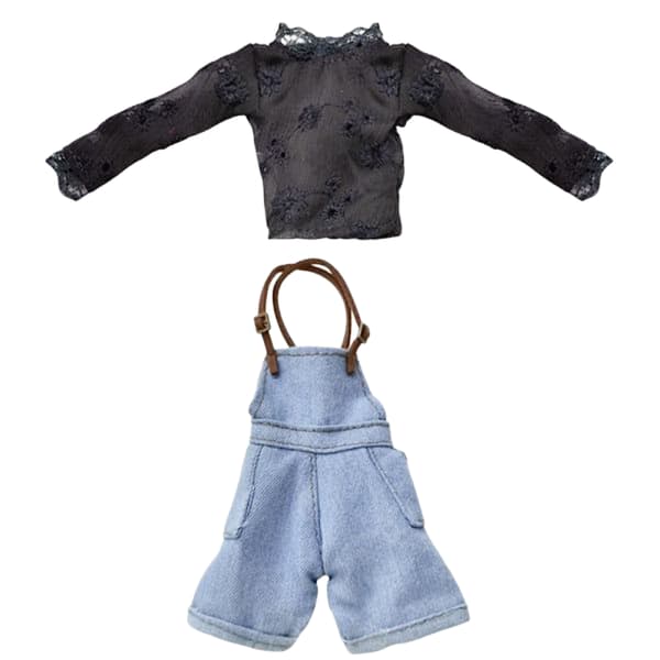 Dockkläder Jeans Läderbyxor Shorts 7 7 7