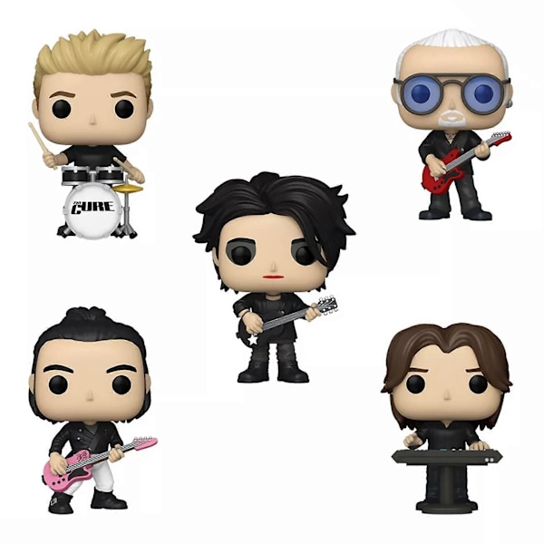 The Cure - FUNKO POP! ROCKS: The Cure - 5pk  [SAMLARFIGURER] Vinylfigur USA-import