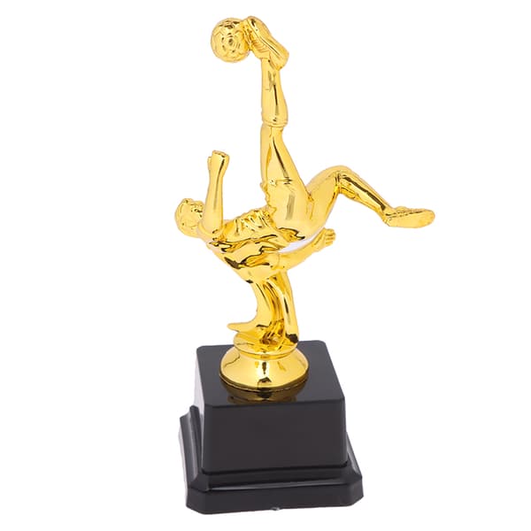Fotboll Trofé Pris Souvenir Plast Leksak Fest Pris Troféer