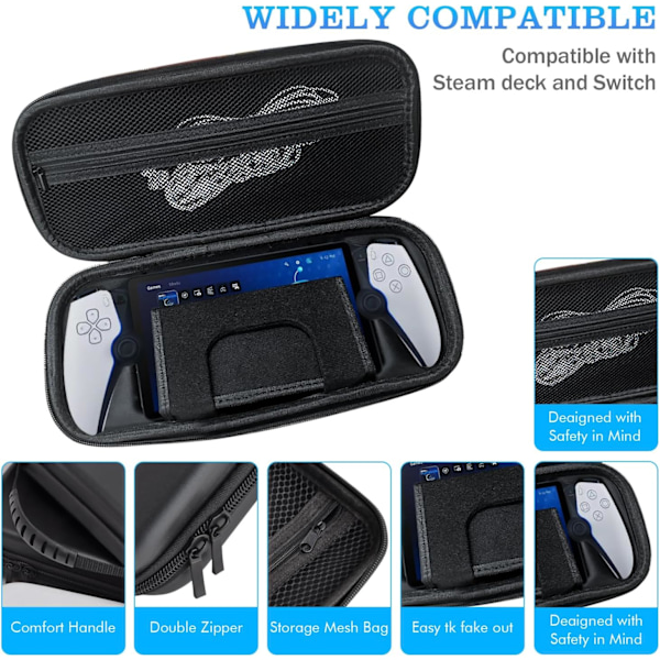 Hard Case for PlayStation Portal - Travel Protective Case for PS Portal