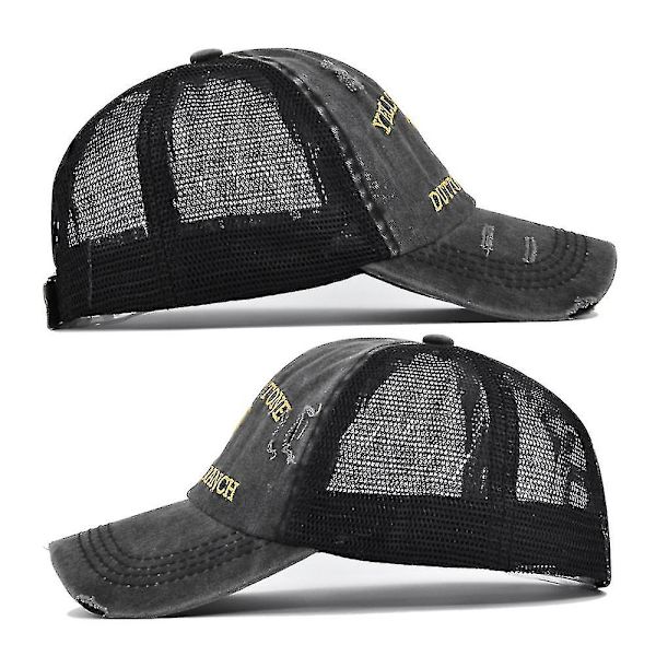 Yellowstone Dutton Ranch Basebollkeps med Justerbar Broderad Keps