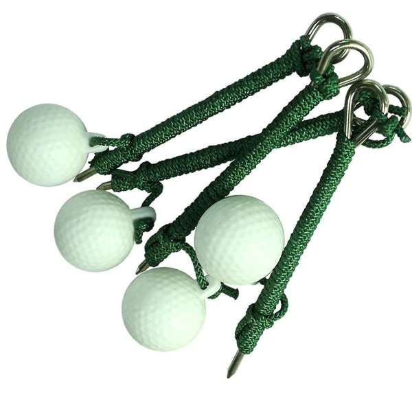 Golf Flue Rope Driving Ball Golf Hit Kuglestød Træningshjælp Nem betjening