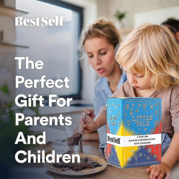 Barnesamtalekort Startkortverktøy og familiespill for å styrke forholdet til barn ved å dyrke åpne og meningsfulle interaksjoner