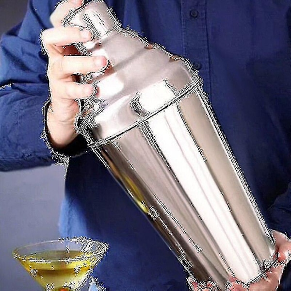 1,8 l stor stainless steel cocktail Boston Bar Shaker: 3-delers sett|cocktail shakers Kb