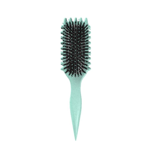 Bounce Curl Brush, Bounce Curl Defining Brush, Boar Bristle Hair Brush Styling Milky white