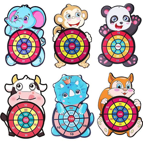 Darttavla Set Söt Tecknad Säkerhets Darttavla Set Festspel Monkey