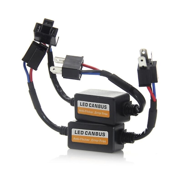 1 stk. H7 LED Canbus Dekoder Bilfrontlykter Feilfri Motstand For SUV Tåkelys color4