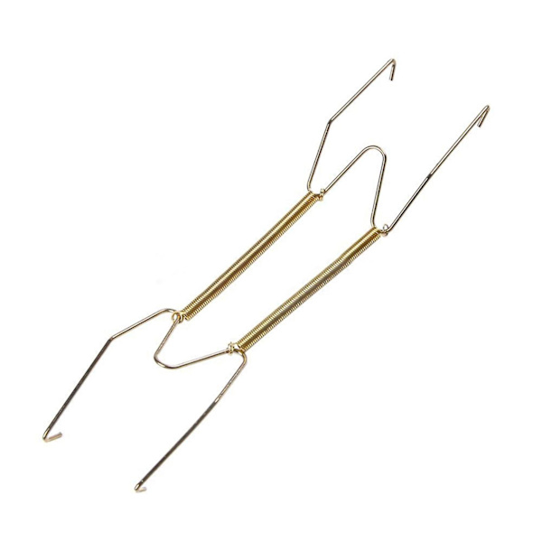 Tallerkenophæng Krog Fjeder Afmonterbar Rustfri Stål husholdnings Tallerkenophæng til Hjemmet 25-28cm 9.8-11 Plate Hg2729