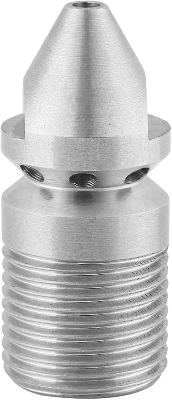 Tryk Spule Dysespids, Rørrensningsdyse, Ss304 Rustfrit Stål 3/8 Bsp Han Gevind